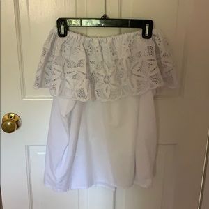 Off-shoulder summer shirt!